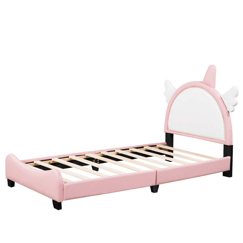 Heanor 45.13'' Platform Bed Frame with Headboard