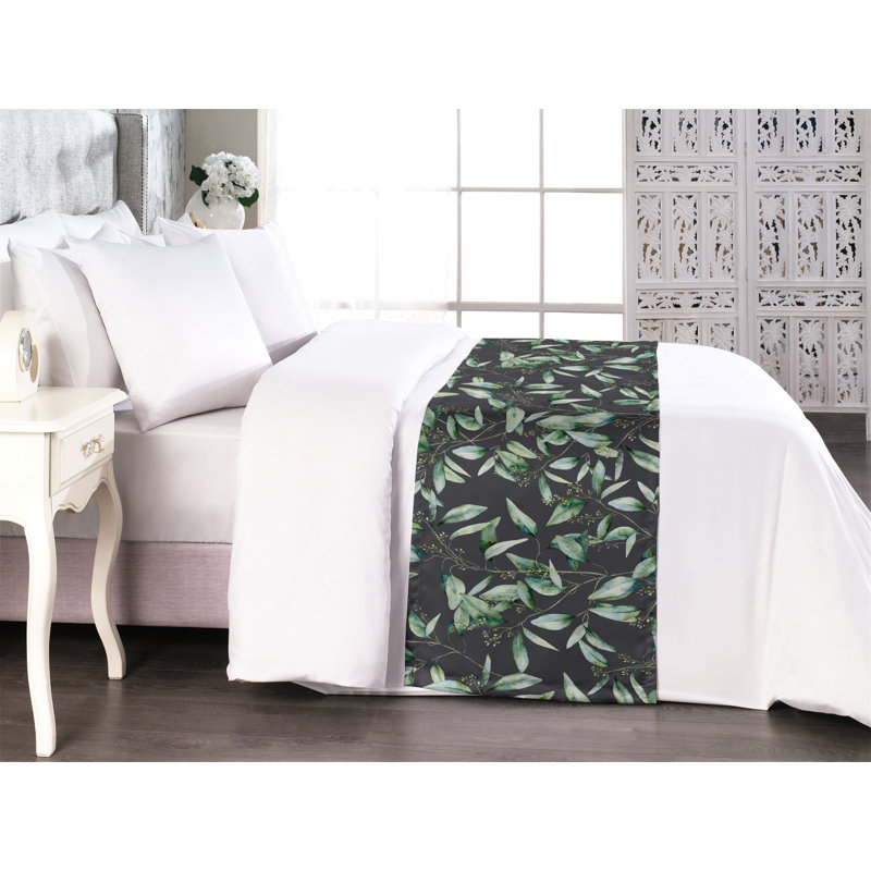Chemin de lit écharpe Ambesonne, Très grand lit