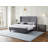 Wauseon Corduroy Upholstered Bed-439474941-439474939