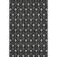Tapis noir Prisco lavable à la machine de qualité supérieure-430335733