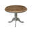Ingbert Extendable Solid Wood Pedestal Dining Table-584627853