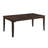 Beautiful Rectangular Dining Table Dark Oak Finish Upholstered Chair Wooden Furniture Dining Room Furniture-519971612