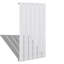 Modern Heating Flat Panel Single Radiator Vertical White Multi Sizes-16937420