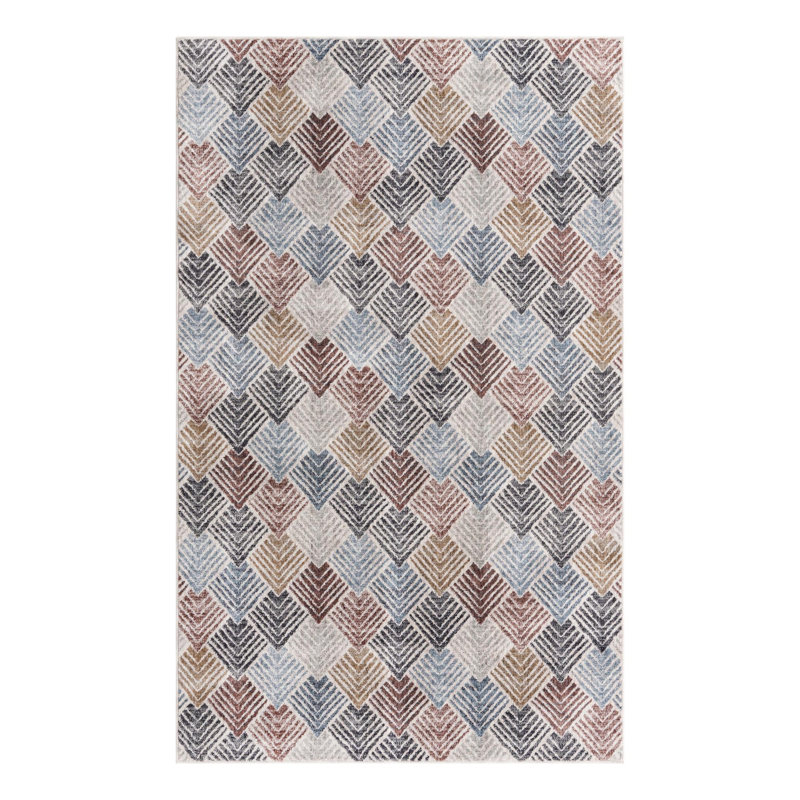 Tapis Everly Quinn Jera, Rectangle 5 pi 3 po x 8 pi