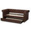 Mickel Upholstered Twin Daybed with Trundle-1669321999