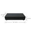 Rectangular SOFIA marble porcelain coffee table 157.5 x 76.2 x 35.6 cm