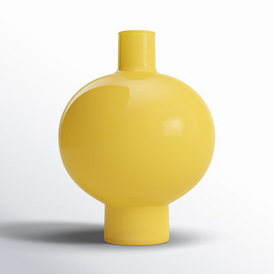 Geri 7.85'' Glass Table Vase