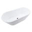 1778mm x 800.1mm Freestanding Soaking Acrylic Bathtub-162665128