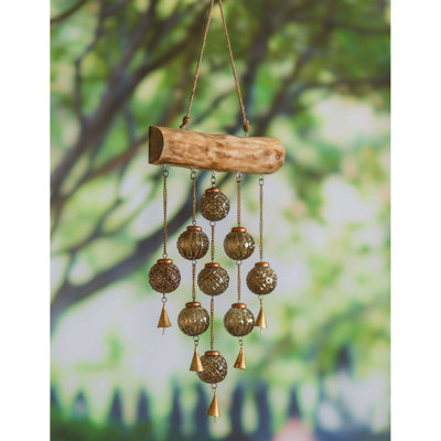 Carillon en bois et verre Mailys