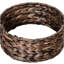 Lit pour chat surélevé fait à la main, coussin, panier de chaise d'œuf, H 23,5 po, lit panier gris avec coussin moelleux, style, utilisation à l'intérieur,