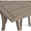 Table carrée en bois 31,5 po Hermosa