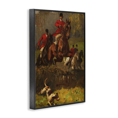  Scène de chien de chasse classique, estampe numérique par Tina Higgins Designs, Inc.