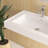47" Wall Mounted Vessel Bathroom Sink  Sink with Faucet Hole 