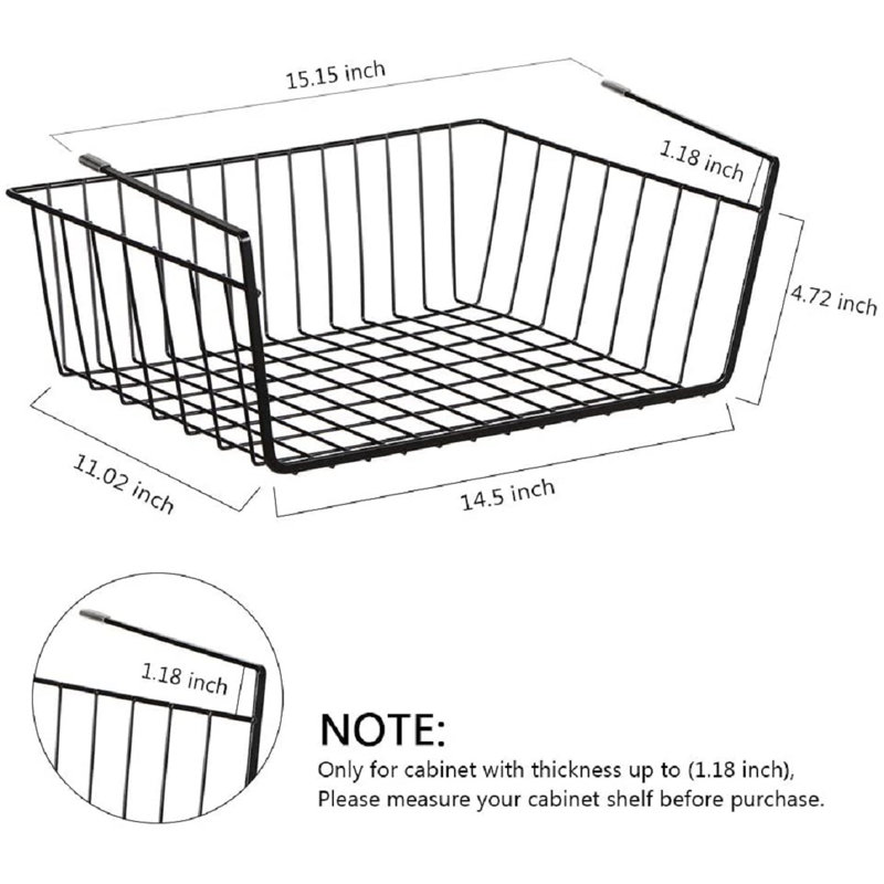 Aquinnah Under Shelf Basket