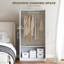 Armoire-penderie moderne à 2 portes, blanc-1629896055