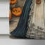 Drapeau de la maison squelette effrayant La Catrina
