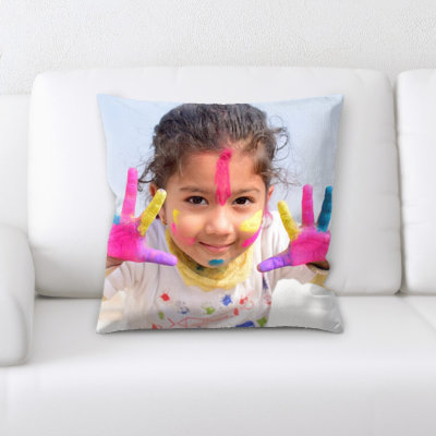 Microsuede Throw Pillow