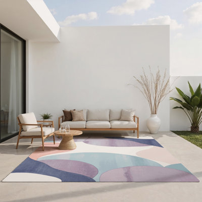 Tapis intérieur et extérieur Shimmering Drift