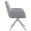 Chaise d'appoint Cheskel en gris clair