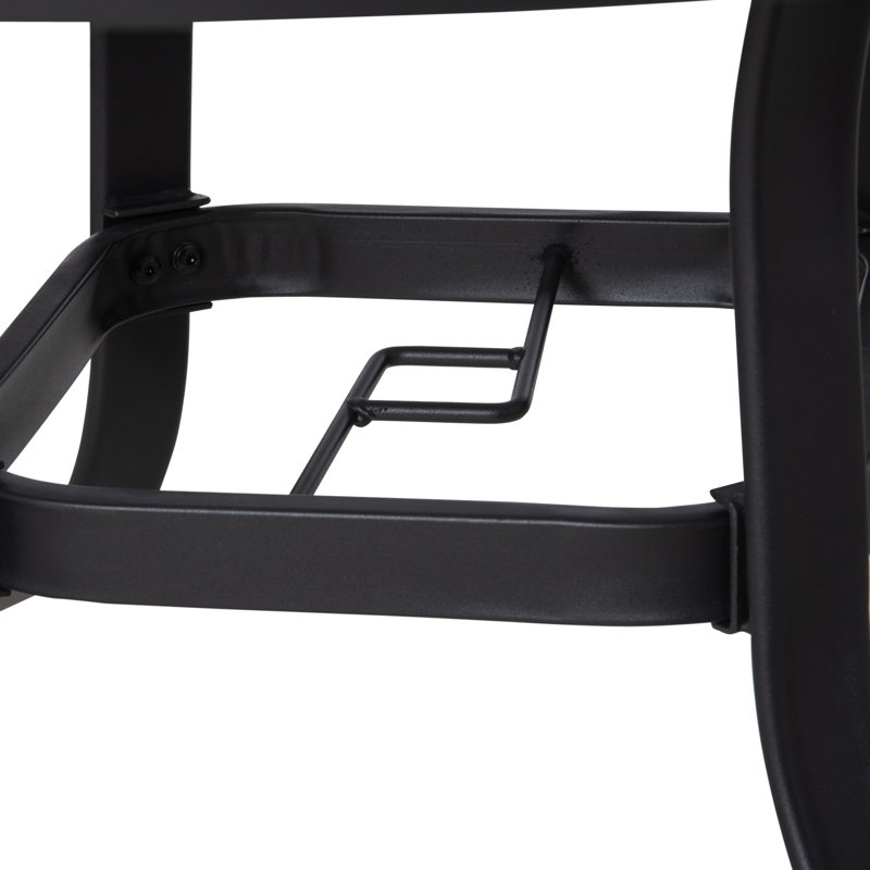 Floella Steel Dining Table