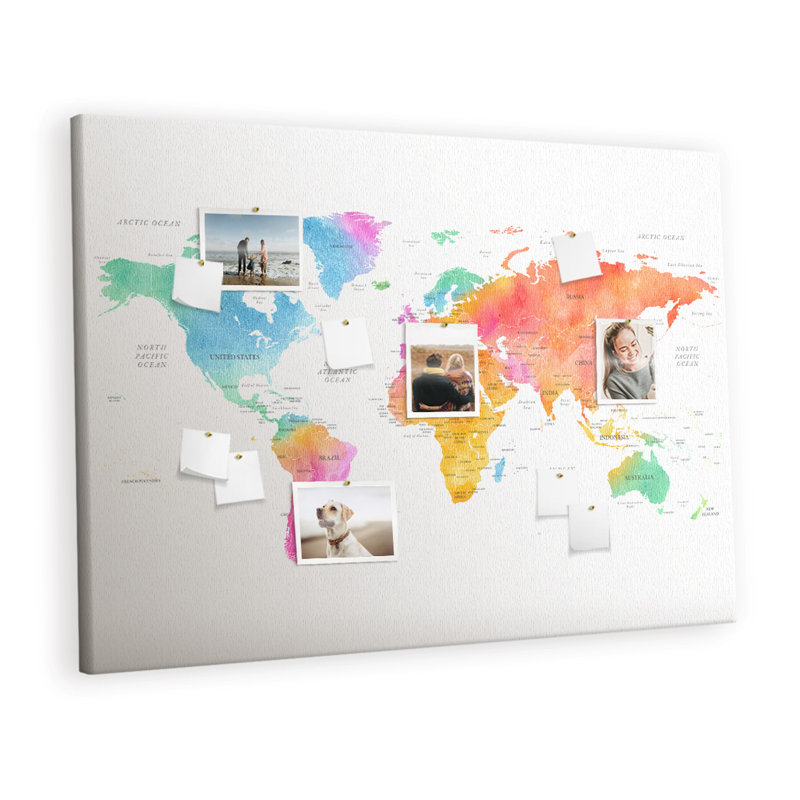 Pizzaro Cork Corkboard / Bulletin Board