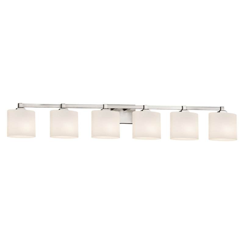 Éclairage pour meuble-lavabo 6 lumières Casson, Chrome poli