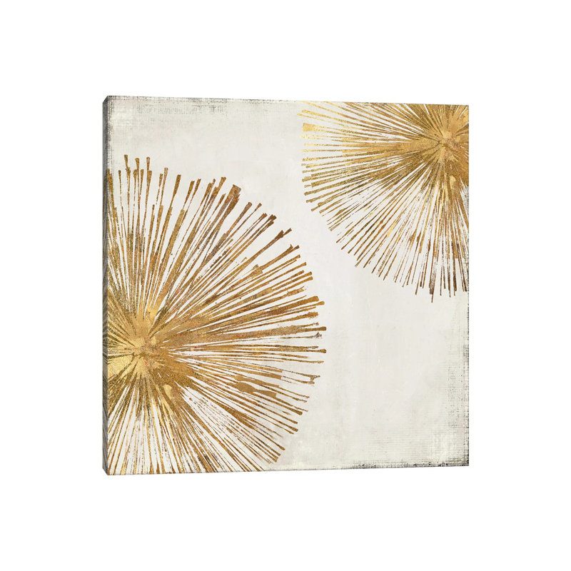 Gold Star I - Wrapped Canvas Print, 93.98 cm H x 93.98 cm W x 3.175 cm D