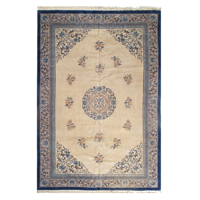 One-of-a-Kind Rectangle 12' X 17'11" Hand Knotted Area Rug