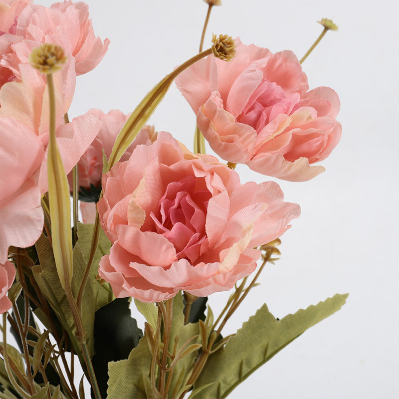 Silk Peony Arrangement, Pink