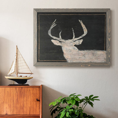 Brow Tine Deer I, reproduction d'art sur toile
