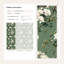 Papier peint floral Botanical
