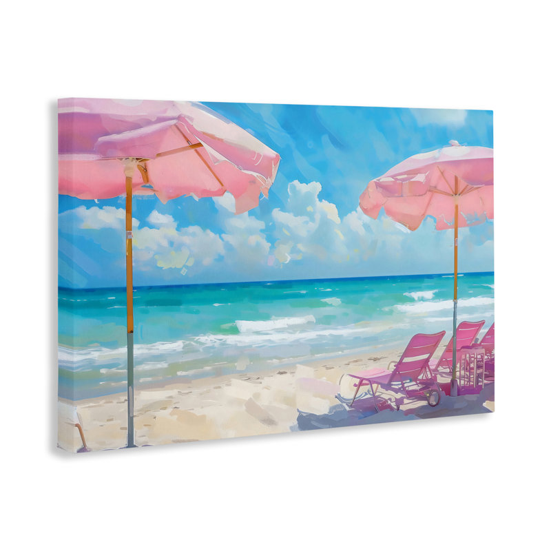 Toile de parasols Paradise Beach, design par LSR Design Studio, H 30 po x l 45 po