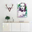 Joan Crawford In Abstract - Wrapped Canvas-55309061