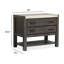 Table de chevet ouverte-116746895