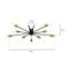 Plafonnier semi-encastré 10 lumières Pimlin-2055576641