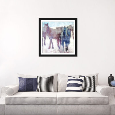 «Calgary Stampede», reproduction sur toile