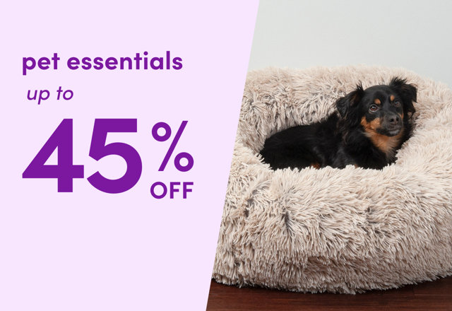 pet essentials clearance.