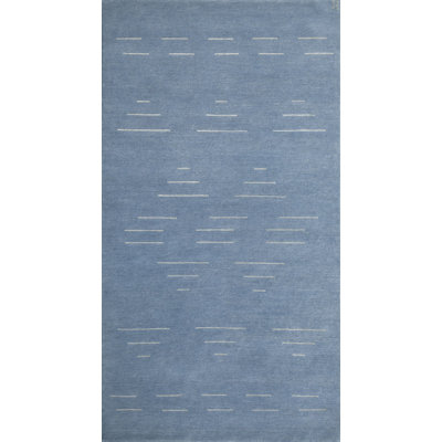 Meknes Area Rug in Blue/Ivory