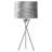Taylorsville 52Cm Polished Chrome Tripod Table Lamp Set