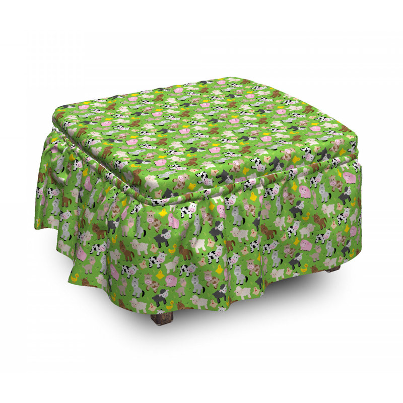 Housse pour repose-pieds creatures