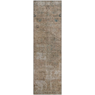 Premium Machine Washable Marasco AMF1629 Global Rug