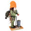 Steinbach Wooden Mountain Hunter Nutcracker, 18in