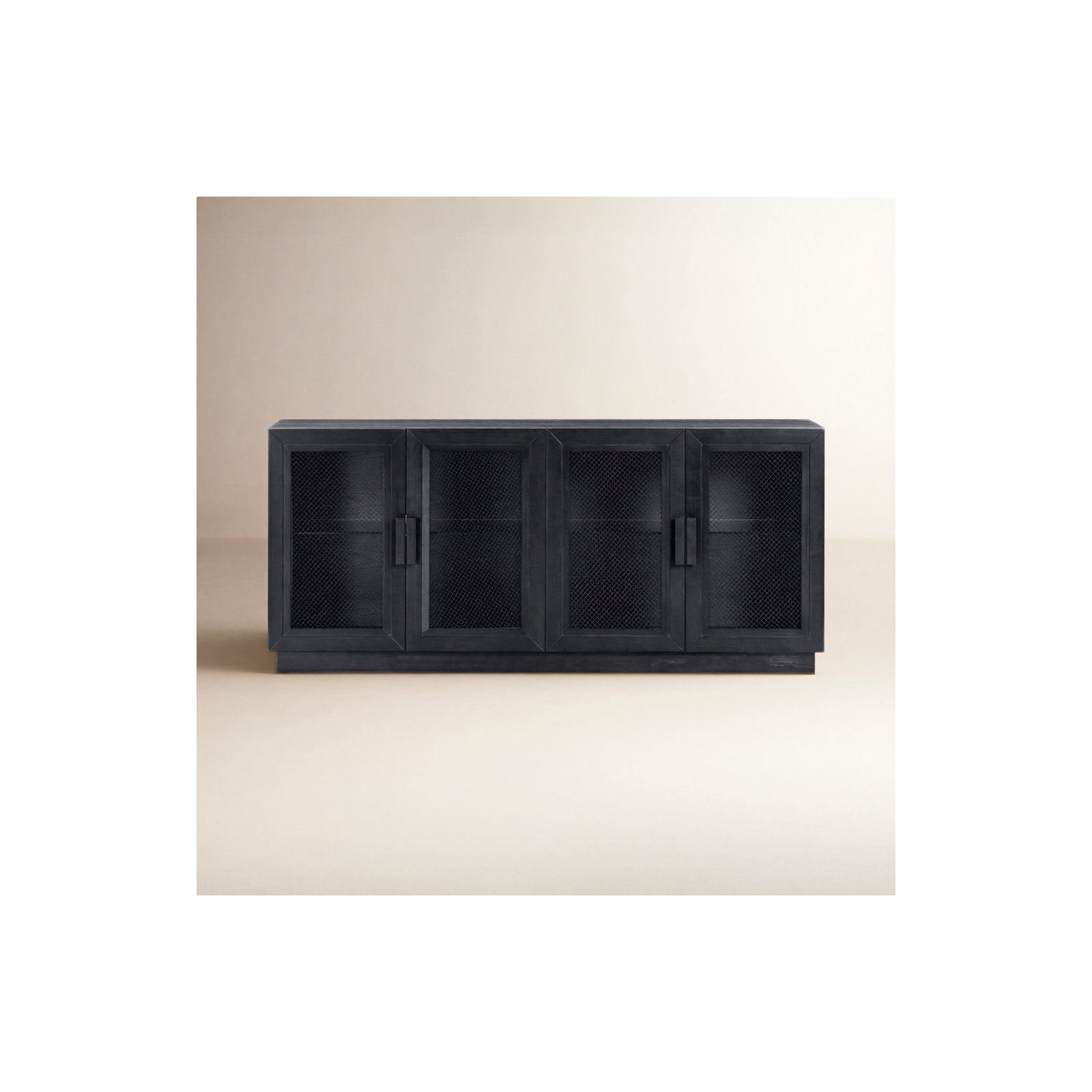 Hermione 72'' Media Console, Black