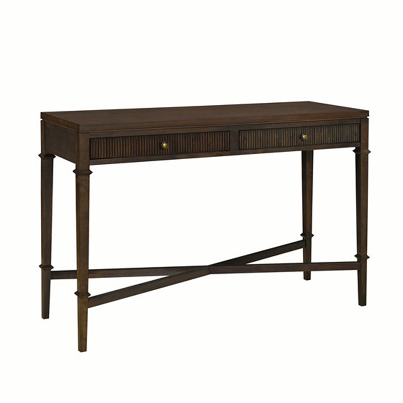 Console de rangement à 2 tiroirs