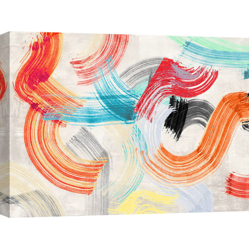 Sudden Motion by Haru Ikeda - Wrapped Canvas Painting, 60cm H x 80cm W  x 4cm D