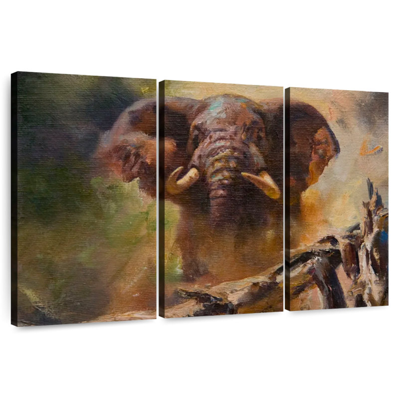 Brampt Elephant's Dream, 24" H x 38" W