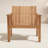Haven Low Chair, Modern Teak Adirondack