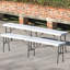 Burdelle Steel Outdoor Bench