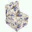 Chaise en flanelle simple avec assise souple