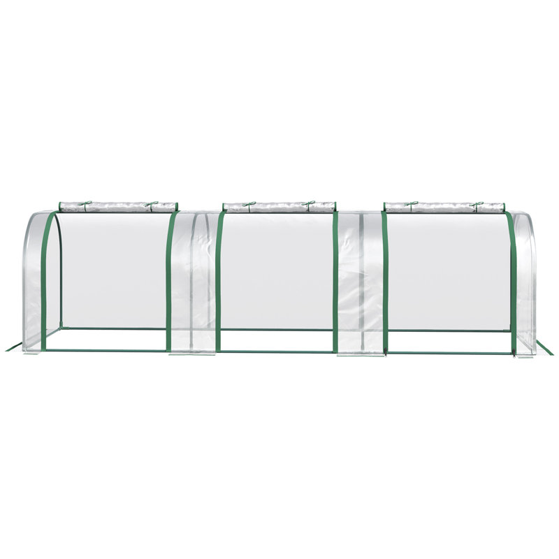 Outsunny 10' X 3' X 2.5' Mini Greenhouse